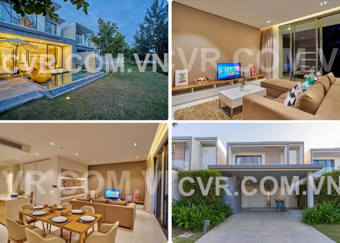 POINT VILLA FOR RENT- 3 BEDROOM VILLA IN GOLF COURSE, DA NANG