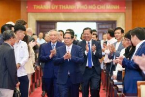 Prime Minister Attends Announcement Of Government Resolution On International Financial Centers In Ho Chi Minh City And Da Nang.